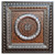 Laurel Wreath II - FAD Hand Painted Ceiling Tile - #CTF-004-2