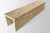 Faux Wood Monolithic Beam - Hand Hewn + Driftwood