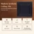Economy 2 ft. x 4 ft. PVC Lay-in Ceiling Tile Packs - #232 - Black Glossy -  Featured - Image