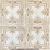 Antoinette - Hand Painted - Tin Ceiling Tile - #321 - 24"x24" - Antique Cream