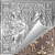 Renaissance - Hand Painted - Tin Ceiling Tile - #512 - 24"x24" - Espresso Gold (This is reference for Finish only not the design)