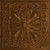 Renaissance - Hand Painted - Tin Ceiling Tile - #512 - 24"x24" - Antique Copper