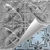 Holland - Hand Painted - Tin Ceiling Tile - #305 - 24"x24" - French Blue (This is reference for Finish only not the design)
