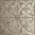 Holland - Hand Painted - Tin Ceiling Tile - #305 - 24"x24" - Antique White