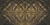 Holland - Hand Painted - Tin Ceiling Tile - #305 - 24"x48" - Midnight Gold