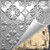 Lilac - Hand Painted - Tin Ceiling Tile - #302 - 24"x24" -  Shabby Chic  Gold (This is reference for Finish only not the design)