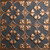 Lilac - Shanko - Hand Painted - Tin Ceiling Tile - #302 - 24"x24" - Antique Rustic Black