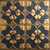 Lilac - Hand Painted - Tin Ceiling Tile - #302 - 24"x24" - Midnight Gold