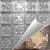 Clover - Hand Painted - Tin Ceiling Tile - #203 - 24"x24" - Bronzed Gold (This is reference for Finish only not the design)