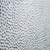 Pebbles - Hand Painted - Tin Ceiling Tile - #235 - 24"x24" - White  Silver Metallic - Close up - Image
