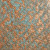Fleur - Shanko - Hand Painted - Tin Ceiling Tile - #574 - 24"x24" - Copper Green Patina 