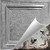 Make a Splash - Hand Painted - Wall and Ceiling Patterns - #511 - 24"x24" - Shabby Chic Metallic  Silver (This is reference for Finish only not the design)