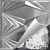 Opening Night - Hand Painted - Wall and Ceiling Patterns - #5000 - 24"x24" -  Shabby Chic Gray
(This is reference for Finish only not the design)