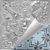 I Love Paris - Hand Painted - Wall and Ceiling Patterns - #501 - 24"x24" -  French Blue
(This is reference for Finish only not the design)