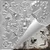 I Love Paris - Hand Painted - Wall and Ceiling Patterns - #501 - 24"x24" - Shabby Chic Metallic  Silver (This is reference for Finish only not the design)