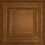 Eyelet - Hand Painted - Wall and Ceiling Patterns - #504 - 24"x24" - Antique Copper