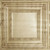 Eyelet - Hand Painted - Wall and Ceiling Patterns - #504 - 24"x24" - Antique Cream