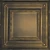 Eyelet - Hand Painted - Wall and Ceiling Patterns - #504 - 24"x24" - Midnight Gold