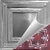 Eyelet - Hand Painted - Wall and Ceiling Patterns - #504 - 24"x24" -  Burnt Crimson (This is reference for Finish only not the design)