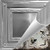 Eyelet - Hand Painted - Wall and Ceiling Patterns - #504 - 24"x24" - Shabby Chic Metallic Silver (This is reference for Finish only not the design)