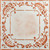 Baby's Breath - Shanko - Hand Painted - Wall and Ceiling Patterns - #515 - 24"x24" - White Copper Metallic 