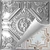 Larkspur - Hand Painted - Tin Ceiling Tile - #506 - 24"x24" - White Copper Metallic (This is reference for Finish only not the design)