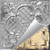 Majestic  - Hand Painted - Tin Ceiling Tile - #500 - 24"x24" - Shabby Chic Gold  (This is reference for Finish only not the design)