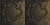 Majestic - Hand Painted - Tin Ceiling Tile - #500 - 24"x48" - Midnight Gold