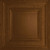 County Cork - Hand Painted - Tin Ceiling Tile - #509 - 24"x24"   - Antique Copper