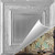 County Cork - Hand Painted - Tin Ceiling Tile - #509 - 24"x24" -  Shabby Chic Metallic Gold (This is reference for Finish only not the design)