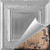 County Cork - Hand Painted - Tin Ceiling Tile - #509 - 24"x24" - Shabby Chic Copper (This is reference for Finish only not the design)