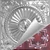 Fandango - Hand Painted - Wall and Ceiling Patterns - #525 - 24"x24" -  Burnt Crimson (This is reference for Finish only not the design)