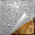 Jubilee - Hand Painted - Tin Ceiling Tile - #301 - 24"x24" -  Shabby Chic  Metallic Copper (This is reference for Finish only not the design)