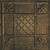 Raleigh - Hand Painted - Wall and Ceiling Patterns - #523 - 24"x24" - Midnight Gold