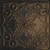 Butterfly Meadow - Hand Painted - Wall and Ceiling Patterns - #535 - 24"x24" - Antique Rustic Black