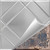 All That Jazz - Hand Painted - Tin Ceiling Tile - #517 - 24"x24" - Bronze Green Patina (This is reference for Finish only not the design)