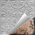 Tiptoe - Hand Painted - Wall and Ceiling Patterns - #309 - 24"x24" - Shabby Chic Copper (This is reference for Finish only not the design)