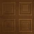 Cubism - Hand Painted - Tin Ceiling Tile - #320 - 24"x24" - Antique Copper