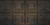 Cubism - Hand Painted - Tin Ceiling Tile - #320 - 24"x48" -  Antique Rustic Black