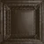 Rossini - Hand Painted - Tin Ceiling Tile - #508 - 24"x24" - Knights Armor