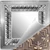 Rossini - Hand Painted - Tin Ceiling Tile - #508 - 24"x24" -  Espresso Gold
(This is reference for Finish only not the design)