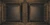 Rossini - Hand Painted - Tin Ceiling Tile - #508 - 24"x48" - Antique Rustic Black
