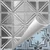 Right On - Hand Painted - Tin Ceiling Tile - #215 - 24"x24" -   French Blue
(This is reference for Finish only not the design)