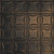 Window Panes - Hand Painted - Wall and Ceiling Patterns - #201 - 24"x24" - Antique Rustic Black
