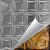 Window Panes - Hand Painted - Wall and Ceiling Patterns - #201 - 24"x24" - Shabby Chic Metallic Copper (This is reference for Finish only not the design)