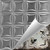 Window Panes - Hand Painted - Wall and Ceiling Patterns - #201 - 24"x24" - Shabby Chic Metallic Silver (This is reference for Finish only not the design)