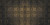 Window Panes - Hand Painted - Wall and Ceiling Patterns - #201 - 24"x48" - Midnight Gold