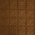 Hand Painted - Wall and Ceiling Patterns - #211 - 24"x24" -  Antique Copper