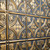 Tiny Tiptoe - Shanko - Hand Painted - Wall and Ceiling Patterns - #209 - Midnight Gold -  Close up - Image