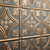 Tiny Tiptoe - Shanko - Hand Painted - Wall and Ceiling Patterns - #209 -  Antique Rustic Black  -  Close up - Image